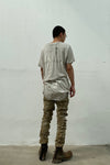 BORIS BIDJAN SABERI Short Sleeve T-Shirt TS ONE PIECE ST RF F035 Faded Light Gray 9 PBBS21